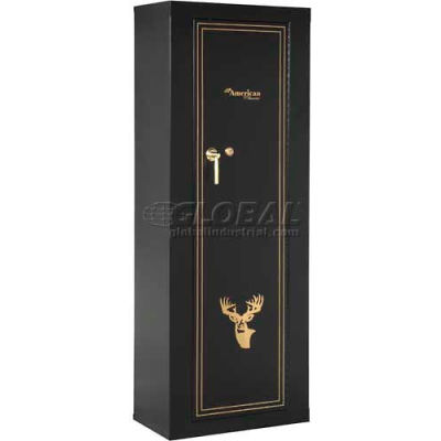 American Furniture Classics 910 Steel Gun Storage Cabinet, 10 Long Guns