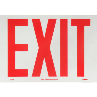 Glo-Brite Exit Sign - Vinyl