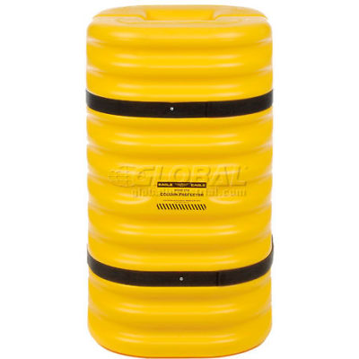 Eagle Column Protector, 10" Column Opening, Yellow