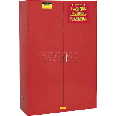Paint & Ink Cabinet With Manual Close Double Door 60 Gallon