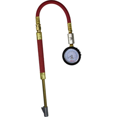 Milton® Extended Reach Dial Pressure Gauge w/ 9" Hose, 0 to 60 PSI, 951
