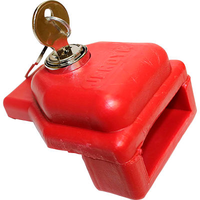 Plastic Air Brake Glad Hand Lock, Keyed Different