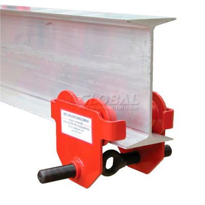 Standard Eye Adjustable Manual Trolley E-MT-10 10,000 Lb. Capacity