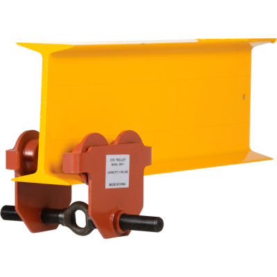 Standard Eye Adjustable Manual Trolley E-MT-1 1000 Lb. Capacity