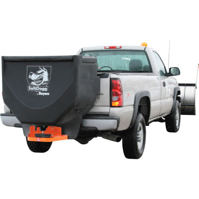 Buyers Products Low Profile Pickup Truck Tailgate Salt Spreader, 10 Cu. Ft. Capacity