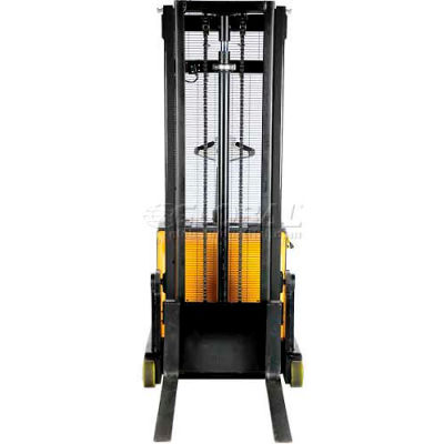 Fully Powered Counter Balanced Stacker S-CB-118 1000 Lb. Capacity