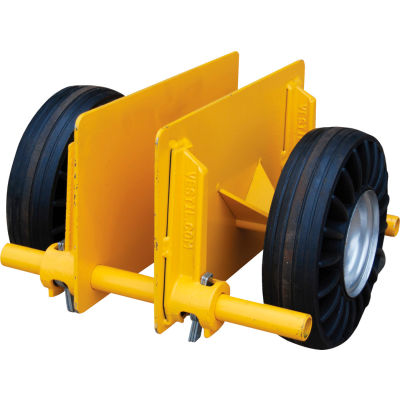 Adjustable Plate & Slab Dolly PLDL-ADJ-10FF 10" Foam-Filled 1000 Lb.