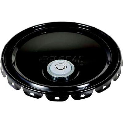 UN Spout-Top Lug Cover Lid LID-STL-S-UN for 5 Gal Open Head Steel Pail