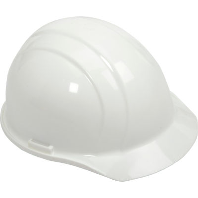 ERB 19761 Americana Hard Hat, 4-Point Pinlock Suspension, White