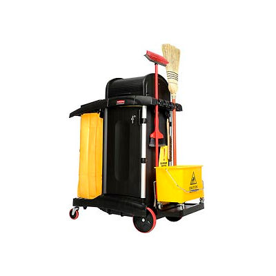 Rubbermaid® High Security Healthcare Cleaning Cart
