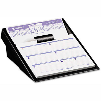 AT-A-GLANCE® Flip-A-Week Desk Calendar Refill, 5 5/8 x 7, White, 2021