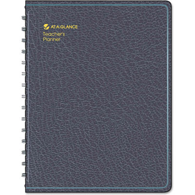 AT-A-GLANCE® Recycled Undated Teacher's Planner 8015505, 8-1/4x10-7/8, White, 8 Shts/Pad