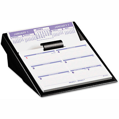 AT-A-GLANCE® Flip-A-Week Desk Calendar Refill, 7 x 6, White, 2022