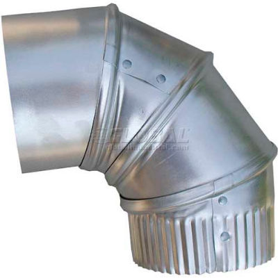 Speedi-Products Aluminum 90° Elbow EX-26A90 03 26 GA. 3"