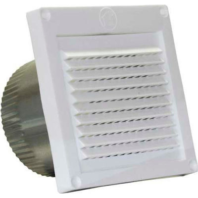 Speedi-Products Micro Louver Eave Vent EX-EVML-03 White 3"