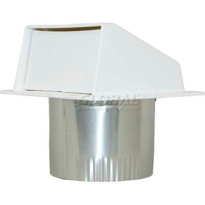 Speedi-Products Plastic Eave Vent EX-EVW 04 White 4"