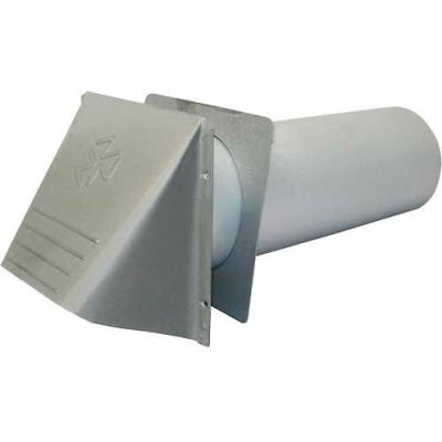 Speedi-Products Paintable Galvanized Hood EX-HPG 04 4"
