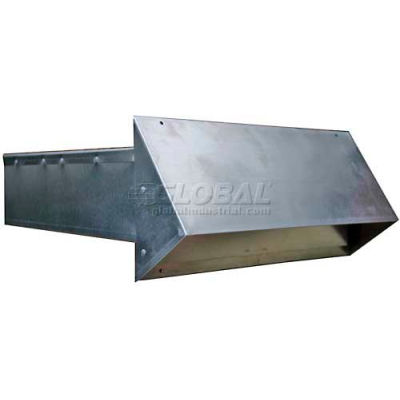 Speedi-Products RectangularAluminum Hood EX-HRA 310 3.25" X 10"