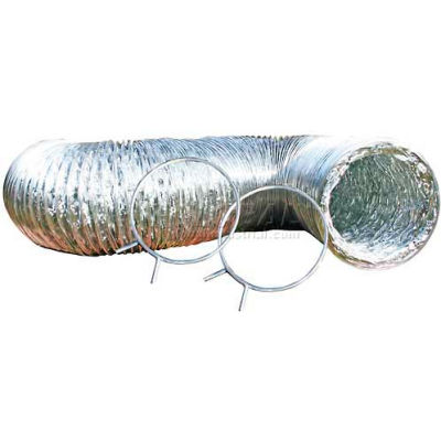 Speedi-Products Ul Transition Duct Kit With Spring Clamps EX-TDK 425 4" X 5'