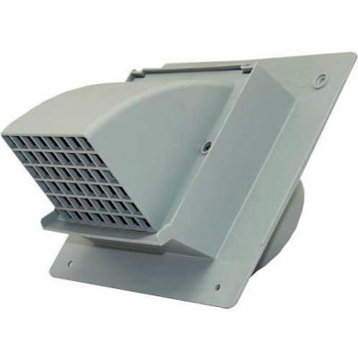 Speedi-Products Heavy Duty Wall Cap EX-WCHD 04 Gray 4"