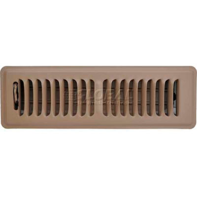 Speedi-Grille Brown SG-210 FLB Floor Vent Register With 2 Way Deflection 2" X 10"