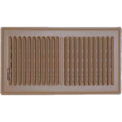 Speedi-Grille Brown SG-610 FLB Floor Vent Register With 2 Way Deflection 6" X 10"