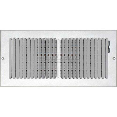 Speedi-Grille Ceiling Or Wall Register With 2 Way Deflection SG-614 CW2 6" X 14"