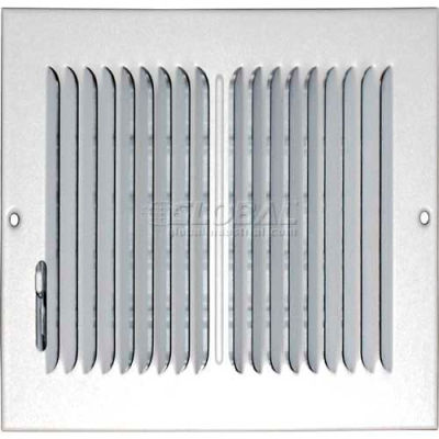Speedi-Grille Ceiling Or Wall Register With 2 Way Deflection SG-88 CW2 8" X 8"