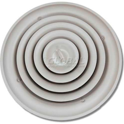 Speedi-Grille Round Ceiling Vent Register Cover Adj. Bowtie Damper SG-RCR 08 8"