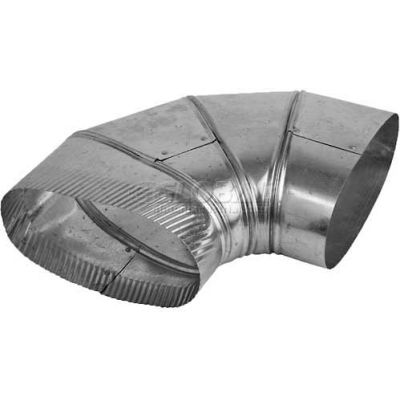 Speedi-Products Oval Flat 90° Elbow SM-OF90E 08 8"