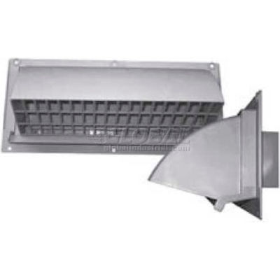 Speedi-Products Range Hood Wall Vent 3.25" X 10" EX-RHVBR 310 Dark Brown