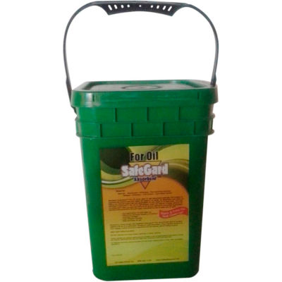 SafeGard Absorbents™ For Oil, 15 lbs. Pail