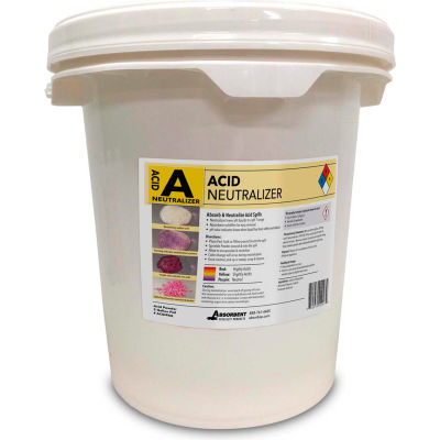 Global Approved, Acid Neutralizer 5 Gallon Pail, ACIDPAIL