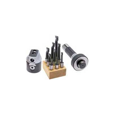 Import 3 Piece 3" Heavy Duty Boring Head Set 1-1/2"-18 Threads