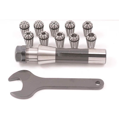 ER Spring Collet & Chuck Set - ER-16 - 11 Piece Set - R8