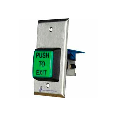 Illuminated Request To Exit Button With Built-In Timer