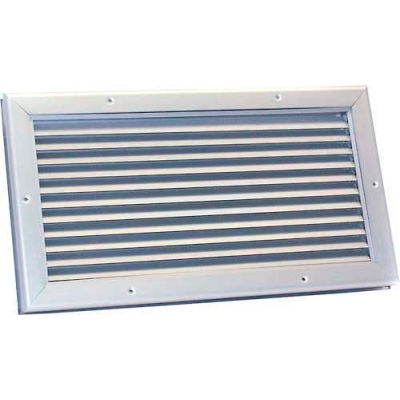 Aluminum Door Louver 24" x 24" - ADL 24x24