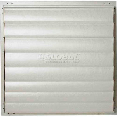 Fiberglass Wall Exhaust Shutter 24" - FGS 24