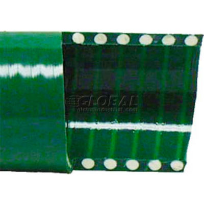 2" x 20' Green PVC Water Suction Hose Assembly Coupled w/ C x E Aluminum Cam & Groove Couplings