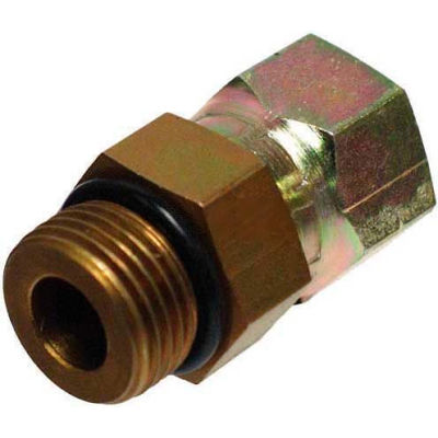 Apache Hydraulic Adapter 39005800, 1/2" Male O-Ring X 1/2" Female Pipe Swivel