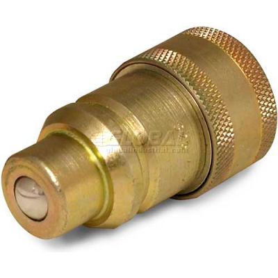 Apache Hydraulic Quick Coupler 39041605, ISO Male Tip To IH Female Body