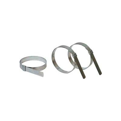 Apache 40029017 JS3019 13-16" Band-It Jr. Carbon Steel Preformed Clamp w/ 3/8" Wide Band