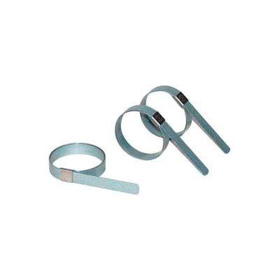 Apache 40029130 CP0899 2" Band-It Carbon Steel Center Punch Preformed Galv Clamp w/ 5/8" Band