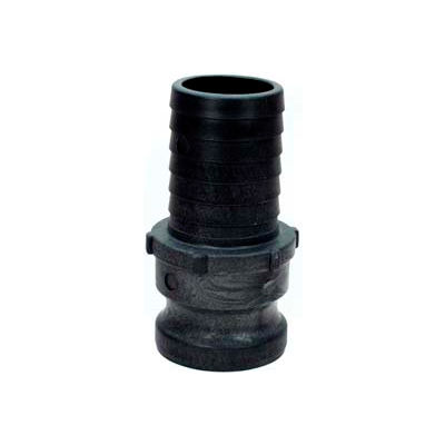 1" E Polypropylene Cam and Groove Adapter x Hose Shank