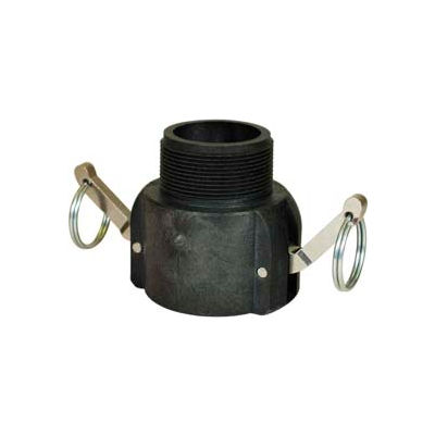 1-1/2" B Polypropylene Cam and Groove Coupler x Male NPT
