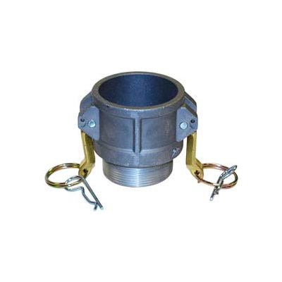 8" Dia. Type B Aluminum Spec Cam and Groove Coupler x Male NPT