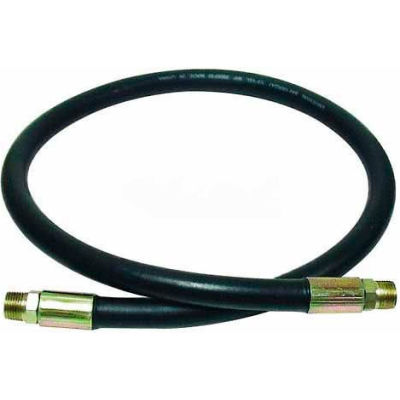 Apache Hydraulic Hose Assembly 98398342, 100R2AT Cpld., 3500 PSI, 1/2" MNPT, 1/2" Hose ID X 144"L