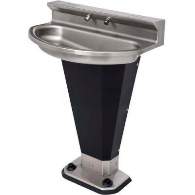 Acorn Engineering Company® Washfountain Eliptical, 2 Stations, Foot Operated