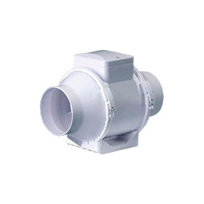 4" Mixed Flow In-Line Fan - 77 CFM