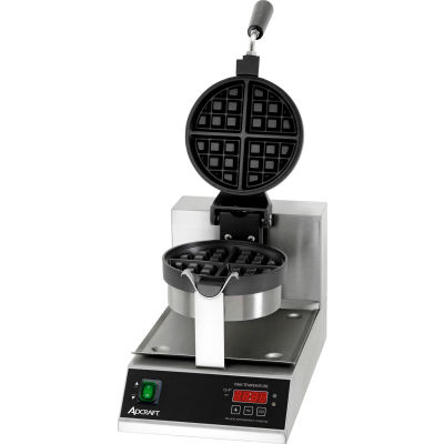 Adcraft BWM-7/R - Belgian Waffle Maker, 7" Round